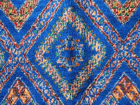 Bassou Vintage Moroccan Rug  6'2" x 12'7" Bassou Vintage Moroccan Rug  6'2" x 12'7"