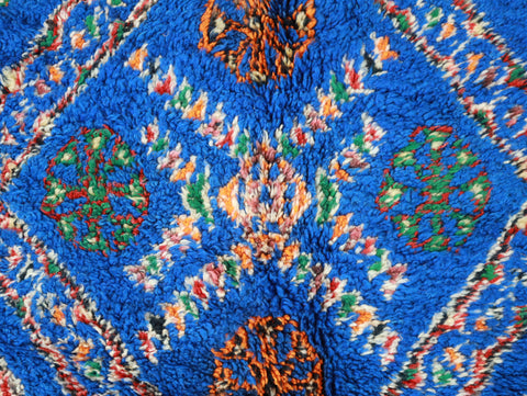 Bassou Vintage Moroccan Rug  6'2" x 12'7" Bassou Vintage Moroccan Rug  6'2" x 12'7"