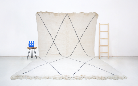 Ader Beni Ourain Rug 9'6" x 14'4" Ader Beni Ourain Rug 9'6" x 14'4"