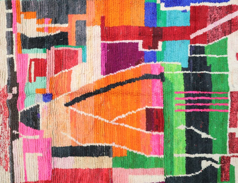 Taferujt Moroccan Rug 5'3" x 8'6" Taferujt Moroccan Rug 5'3" x 8'6"