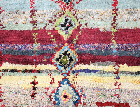Tanagrit Moroccan Rug 4'7" x 9'2" Tanagrit Moroccan Rug 4'7" x 9'2"
