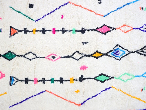 Badis Moroccan Rug 5'5" x 8'2" Badis Moroccan Rug 5'5" x 8'2"