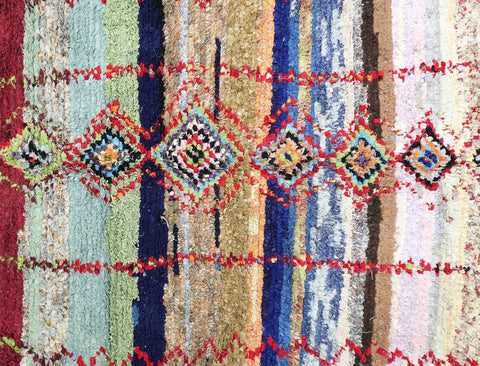 Tanagrit Moroccan Rug 4'7" x 9'2" Tanagrit Moroccan Rug 4'7" x 9'2"