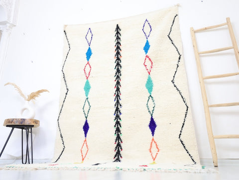 Tadla Moroccan Rug 5'2" x 8'2" Tadla Moroccan Rug 5'2" x 8'2"