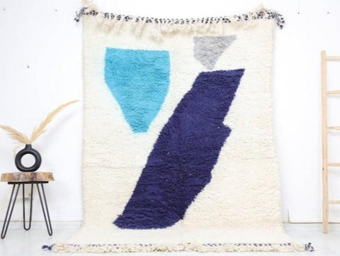 Dihya Beni Ourain Rug 5'2" x 7'7" Dihya Beni Ourain Rug 5'2" x 7'7"