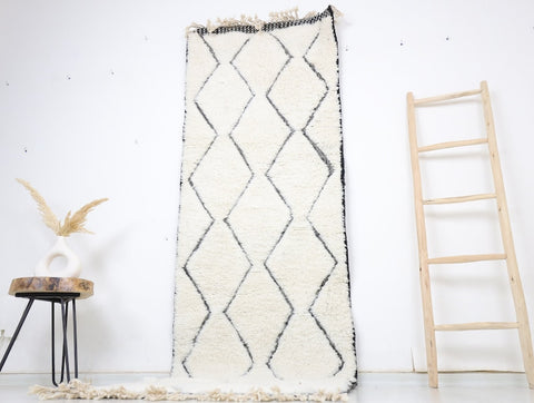 Aminato Beni Ourain Rug 3'0" x 9'9" Aminato Beni Ourain Rug 3'0" x 9'9"