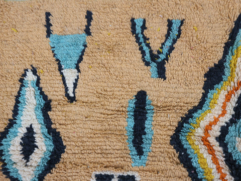 Azenzar  Moroccan Rug 6'6" x 10'4"