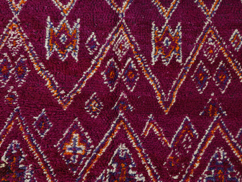 Ighodan Vintage Moroccan Rug 6'6" x 11'0"