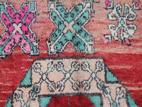 Dana Vintage Moroccan Rug  6'4" x 8'0"