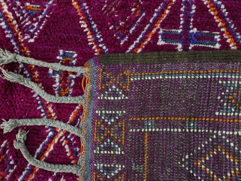 Ighodan Vintage Moroccan Rug 6'6" x 11'0"