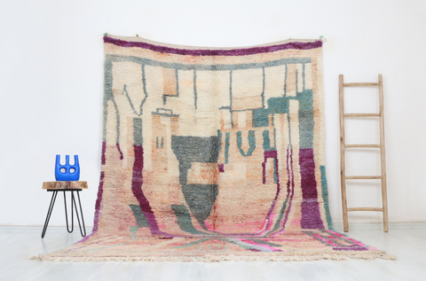 Tazmat  Moroccan Rug 7'2" x 9'7"