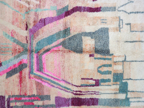 Tazmat  Moroccan Rug 7'2" x 9'7"