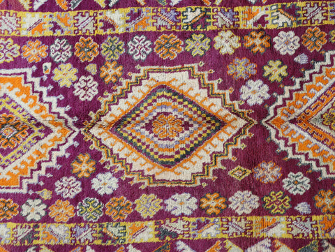 Bocchus Vintage Moroccan Rug 6'7" x 14'4"