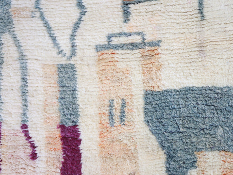 Tazmat  Moroccan Rug 7'2" x 9'7"