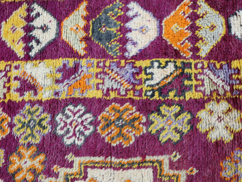 Bocchus Vintage Moroccan Rug 6'7" x 14'4"