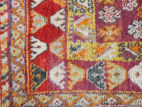 Bocchus Vintage Moroccan Rug 6'7" x 14'4"