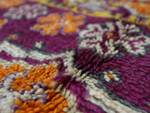 Bocchus Vintage Moroccan Rug 6'7" x 14'4"