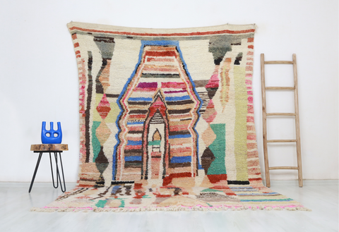 Yenna  Moroccan Rug 6'8" x 9'4"