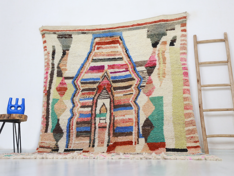 Yenna  Moroccan Rug 6'8" x 9'4"