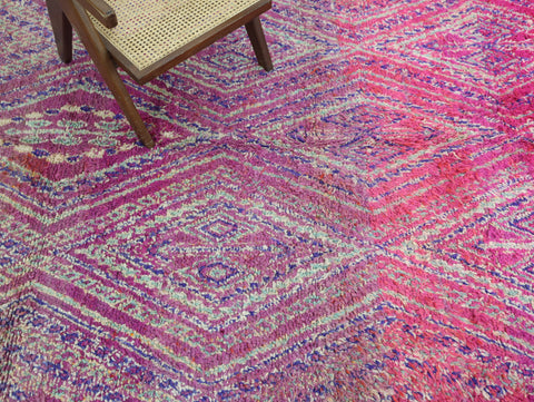 Lemsal Vintage Moroccan Rug 7'2" x 11'7"