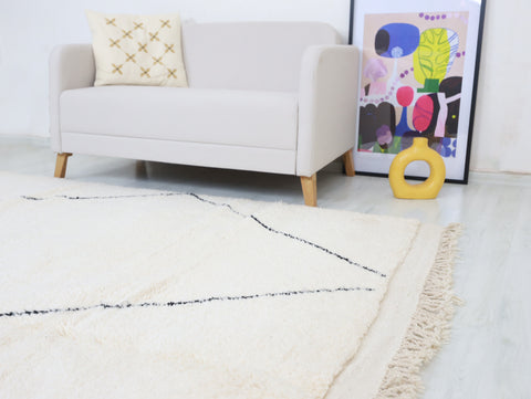 Cylia Beni Ourain Rug 7'9" x 10'4"