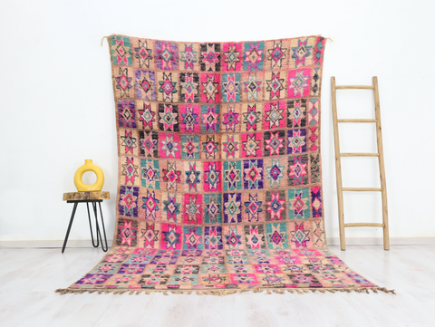 Zilalsan Vintage Moroccan Rug 5'9" x 9'8"