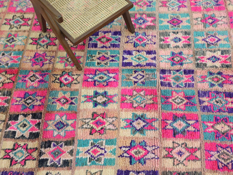 Zilalsan Vintage Moroccan Rug 5'9" x 9'8"