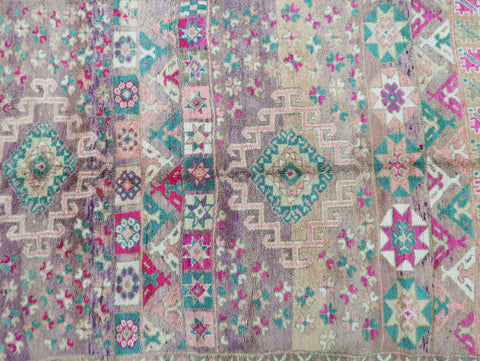 Tazrart Vintage Moroccan Rug 6'4" x9'2"