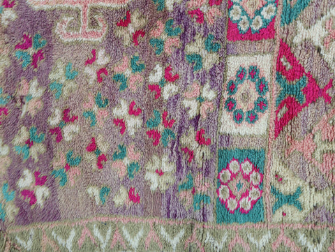 Tazrart Vintage Moroccan Rug 6'4" x9'2"