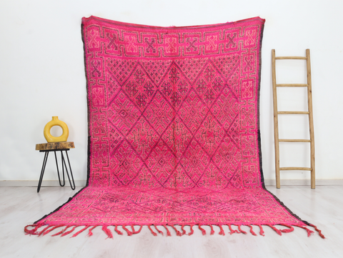Taneflit Vintage Moroccan Rug 6'1" x 10'2"