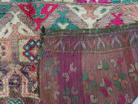 Tazrart Vintage Moroccan Rug 6'4" x9'2"