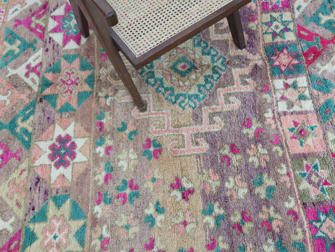 Tazrart Vintage Moroccan Rug 6'4" x9'2"