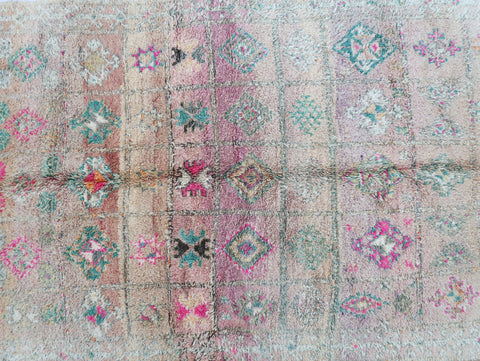 Tifezza Vintage Moroccan Rug 6'3" x9'7"