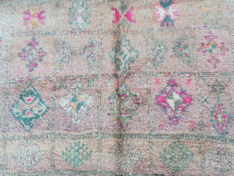 Tifezza Vintage Moroccan Rug 6'3" x9'7"