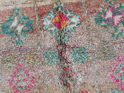 Tifezza Vintage Moroccan Rug 6'3" x9'7"