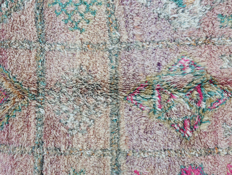 Tifezza Vintage Moroccan Rug 6'3" x9'7"