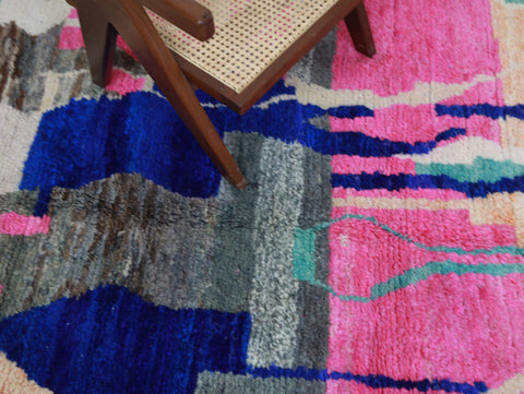Tissilet Moroccan Rug 6'8" x 9'1"