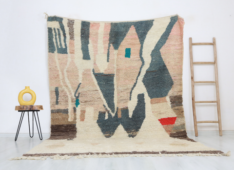 Tazoughart Moroccan Rug 6'7" x 10'0"
