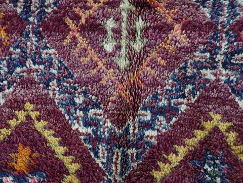 Imasse Vintage Moroccan Rug 5'9" x 9'5"