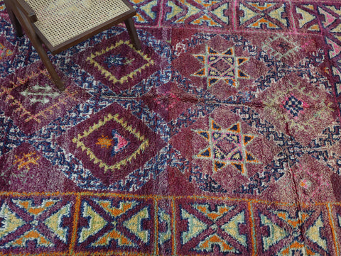 Imasse Vintage Moroccan Rug 5'9" x 9'5"