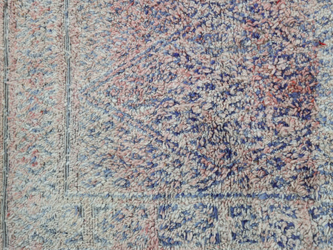 Timsirin  Vintage Moroccan Rug 6'8" x10'0"