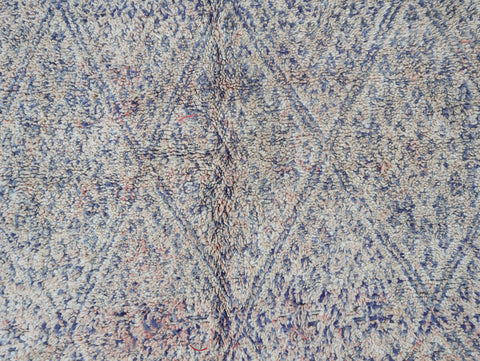 Timsirin  Vintage Moroccan Rug 6'8" x10'0"