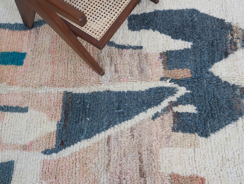 Tazoughart Moroccan Rug 6'7" x 10'0"