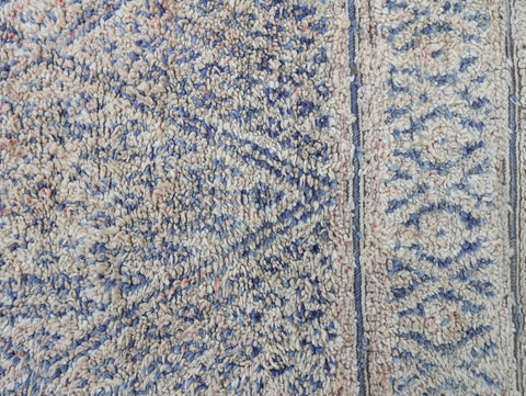 Timsirin  Vintage Moroccan Rug 6'8" x10'0"