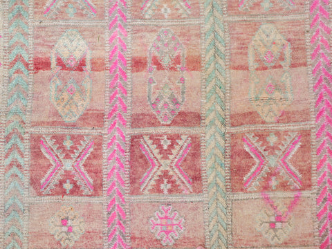 Heddu Vintage Moroccan Rug  7'7" x 13'1"