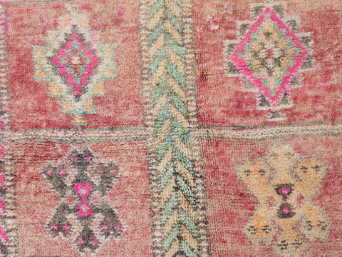 Heddu Vintage Moroccan Rug  7'7" x 13'1"