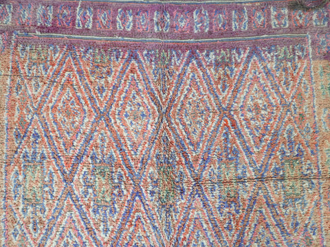 Ahar Vintage Moroccan Rug  7'1" x 11'7"