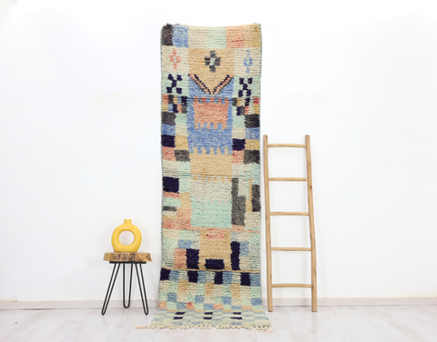 Tazrart Moroccan Rug 2'7" x 9'5"