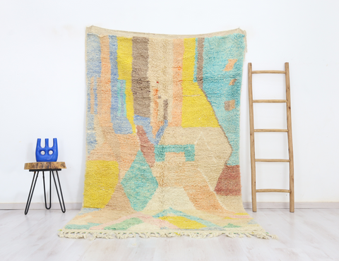 Yazdina Moroccan Rug 5'2" x 8'5"