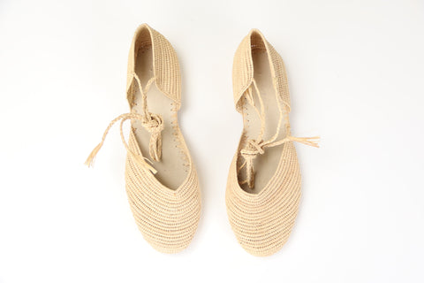 Womens Raffia Sandals